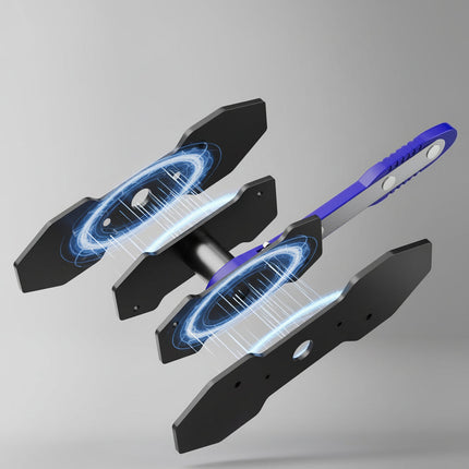 Ratcheting Brake Caliper Tool with Magnetic Plates for Easy Piston Compression | One-Handed Design for Quick Brake Pad Changes