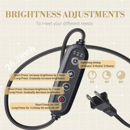 Electric Candle Lamp with Dimmer & Timer Function | Top Wax Melting for Fragrance Release without Flame
