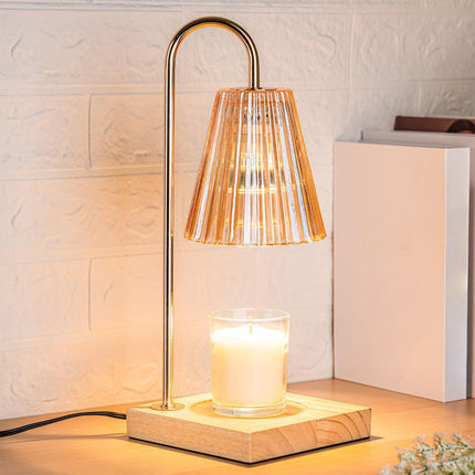 Electric Candle Lamp with Dimmer & Timer Function | Top Wax Melting for Fragrance Release without Flame