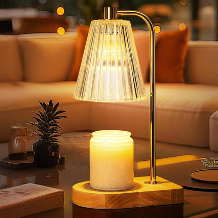 Electric Candle Lamp with Dimmer & Timer Function | Top Wax Melting for Fragrance Release without Flame