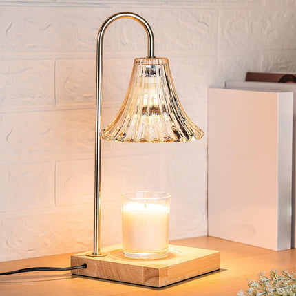 Electric Candle Lamp with Dimmer & Timer Function | Top Wax Melting for Fragrance Release without Flame