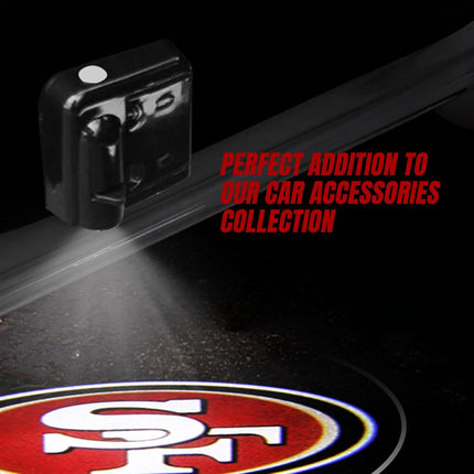 Car Door Light LED Projector with Automatic Activation | Wireless Courtesy Light for Safe Entry Visibility