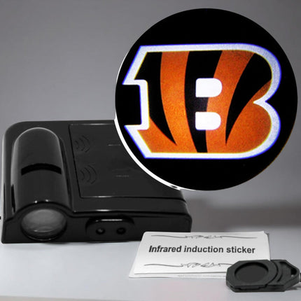 Car Door Light LED Projector with Automatic Activation | Wireless Courtesy Light for Safe Entry Visibility