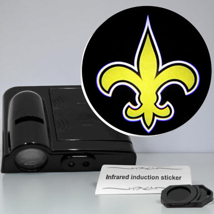 Car Door Light LED Projector with Automatic Activation | Wireless Courtesy Light for Safe Entry Visibility