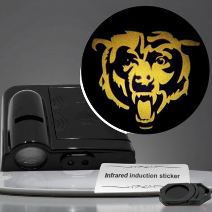 Car Door Light LED Projector with Automatic Activation | Wireless Courtesy Light for Safe Entry Visibility