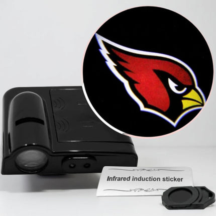 Car Door Light LED Projector with Automatic Activation | Wireless Courtesy Light for Safe Entry Visibility