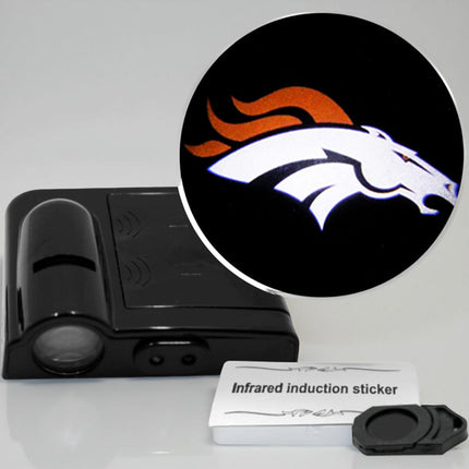 Car Door Light LED Projector with Automatic Activation | Wireless Courtesy Light for Safe Entry Visibility