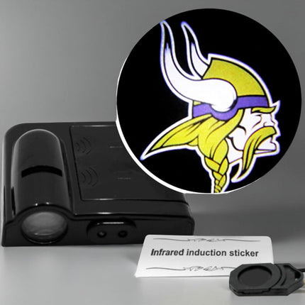 Car Door Light LED Projector with Automatic Activation | Wireless Courtesy Light for Safe Entry Visibility