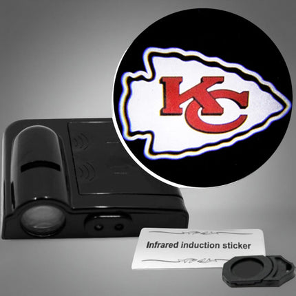 Car Door Light LED Projector with Automatic Activation | Wireless Courtesy Light for Safe Entry Visibility