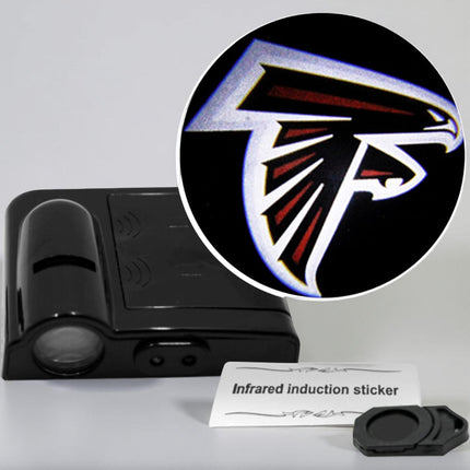 Car Door Light LED Projector with Automatic Activation | Wireless Courtesy Light for Safe Entry Visibility