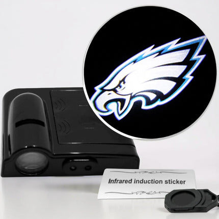 Car Door Light LED Projector with Automatic Activation | Wireless Courtesy Light for Safe Entry Visibility