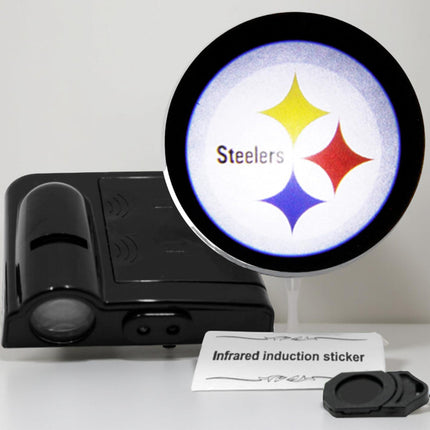 Car Door Light LED Projector with Automatic Activation | Wireless Courtesy Light for Safe Entry Visibility