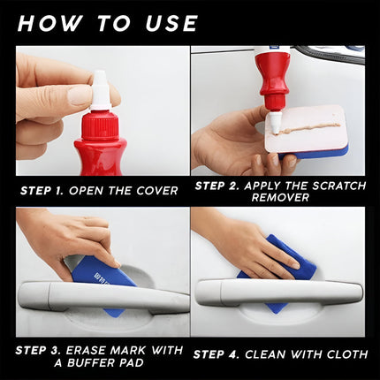 Car Scratch Remover Paint Repair Compound for Swirl Marks | Gloss Restoration for Vehicle Detailing