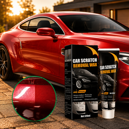 Car Scratch Remover Paste with Smooth Application | 120ml for Quick Touch-Ups and Paint Maintenance