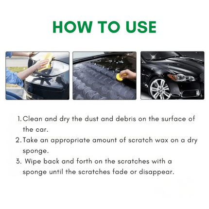 Car Scratch Remover Paste with Smooth Application | 120ml for Quick Touch-Ups and Paint Maintenance