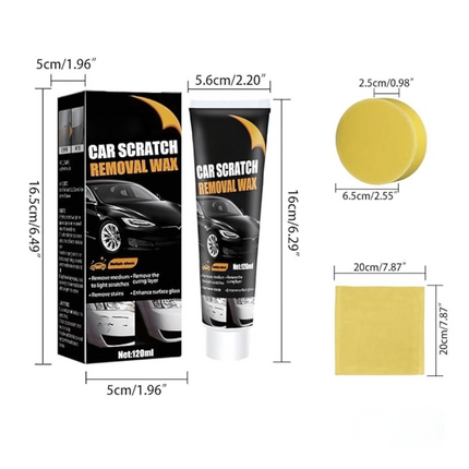 Car Scratch Remover Paste with Smooth Application | 120ml for Quick Touch-Ups and Paint Maintenance