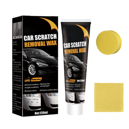 Car Scratch Remover Paste with Smooth Application | 120ml for Quick Touch-Ups and Paint Maintenance