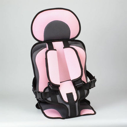 Child Booster Car Seat with Portable Slim Design | Adjustable Travel Harness for Safe and Comfortable Journeys