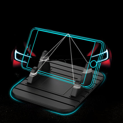 Car Phone Holder Dashboard Non Slip Silicone, Car Phone Mount for GPS and Navigation, Adjustable Cell Phone Holder Stand_03