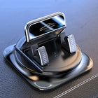 Car Phone Mount with 360° Rotation | Anti-Slip Silicone Head for Secure Hands-Free Navigation 0