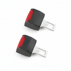 Seat Belt Extender 2 Pack, Car Seat Belt Extender with Universal Fit, Seat Belt Buckle Extender Safety Clip_00