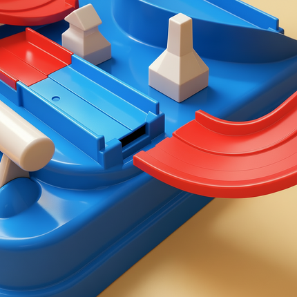 Car Track Toy Puzzle Game with Bright Colors & Moving Parts | Hands-On City Adventure for Kids 3+