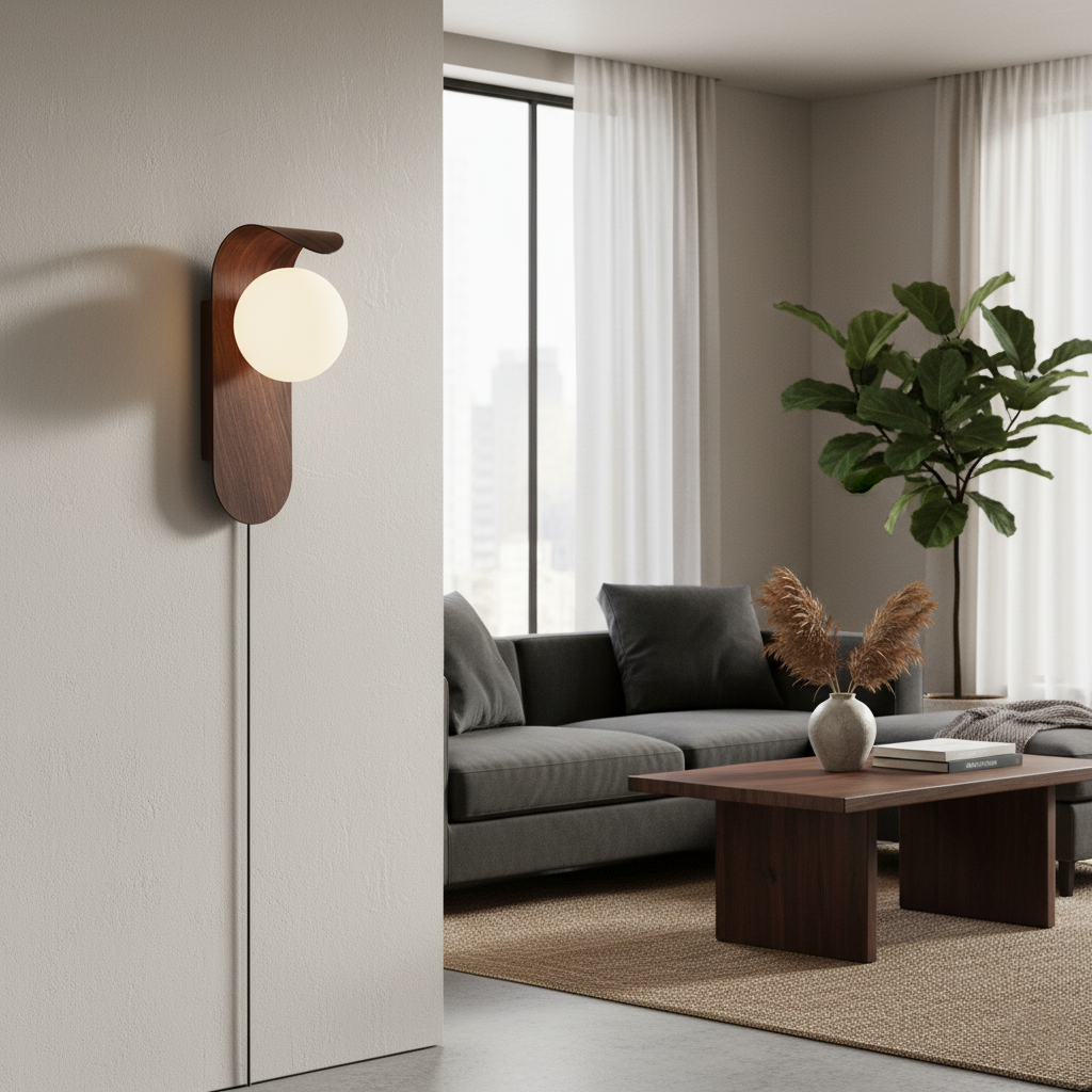 Carlyle | Wall Sconce Light with Frosted Acrylic Globe | Stylish Bathroom Wall Lamp for Versatile Lighting 6