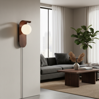 Carlyle | Wall Sconce Light with Frosted Acrylic Globe | Stylish Bathroom Wall Lamp for Versatile Lighting 6