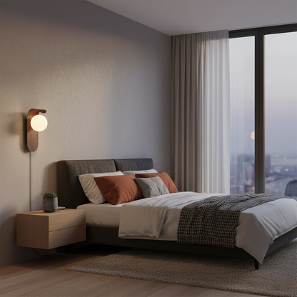 Carlyle | Wall Sconce Light with Frosted Acrylic Globe | Stylish Bathroom Wall Lamp for Versatile Lighting 8