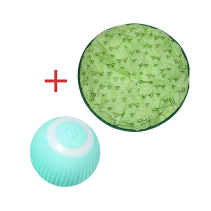 Interactive Cat Toy Play Mat with Chase Ball | Touch-Activated Fun to Stimulate Hunting Instincts