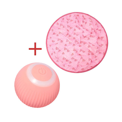 Interactive Cat Toy Play Mat with Chase Ball | Touch-Activated Fun to Stimulate Hunting Instincts