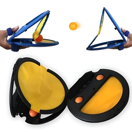 Catch Ball Game Set with Adjustable Handles | Outdoor Family Activity for Coordination and Active Play
