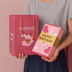 Pink Happy Birthday / 12PCS in Box