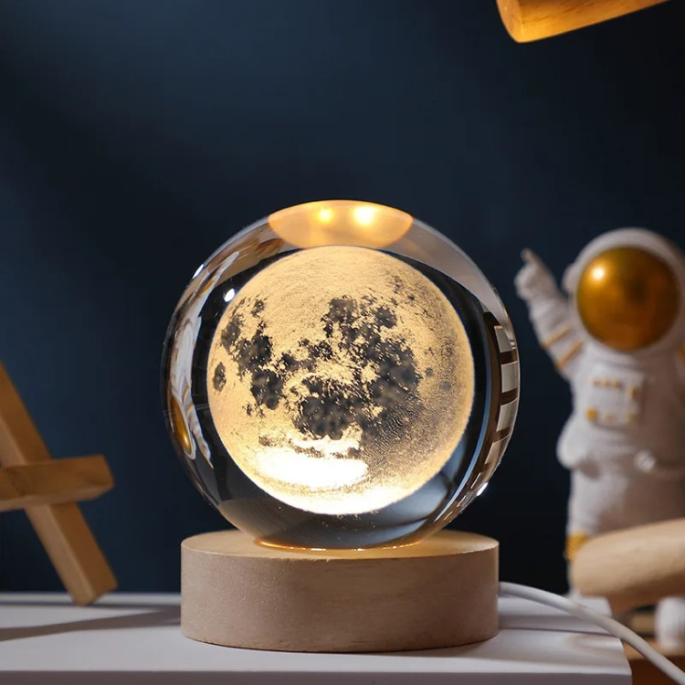 Celestial Decor | Decorative Globe with Eco-Friendly LED Base | Stunning Ambiance for Home 3