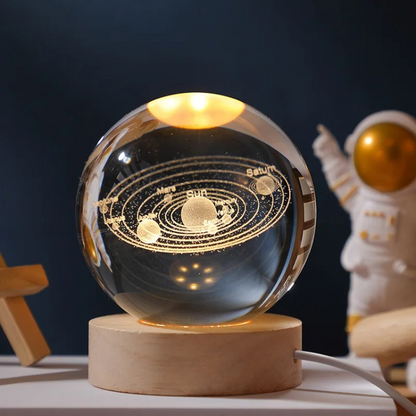 Celestial Decor | Decorative Globe with Eco-Friendly LED Base | Stunning Ambiance for Home 4