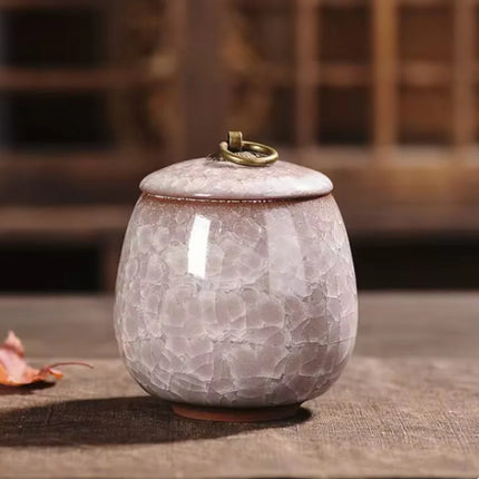 Ceramic Cat Urn with Handcrafted Design | Waterproof Keepsake for Pet Ashes 4