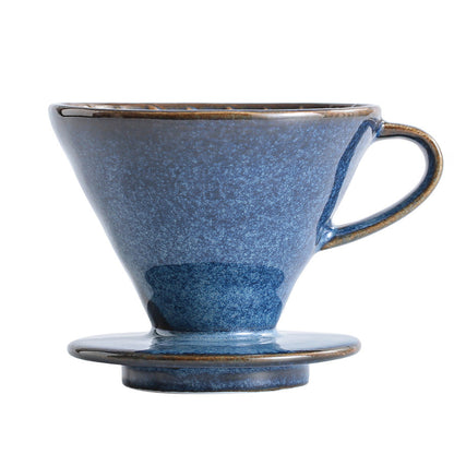 Ceramic Coffee Dripper | Hario V60 Design with Custom Brew Strength | Elegant Coffee Filter for Perfect Flavor 7