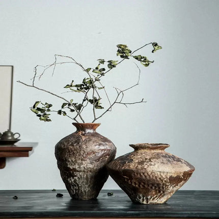Ceramic Decorative Vase with Kiln-Fired Glaze | Sculptural Design for Modern Interiors 4