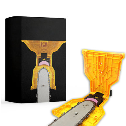 Universal Chainsaw Sharpener Tool for Quick Touch Ups | Compact Design for Fast Sharpening at Home and Outdoors