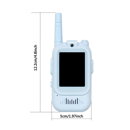 Children's Video Walkie Talkie Toy with Rechargeable Battery & Video Display | Fun Communication for Indoor and Outdoor Play