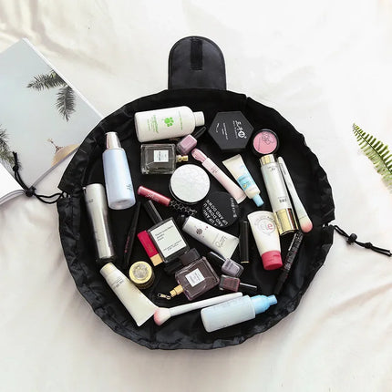 Cinch Pouch Cosmetic Bag with Drawstring Closure | Waterproof, Travel-Friendly Organizer for Easy Access 4
