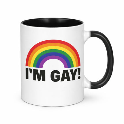 Color Changing Coffee Mug with Surprise Message Reveal | Heat Sensitive Ceramic Gag Gift for Fun Mornings