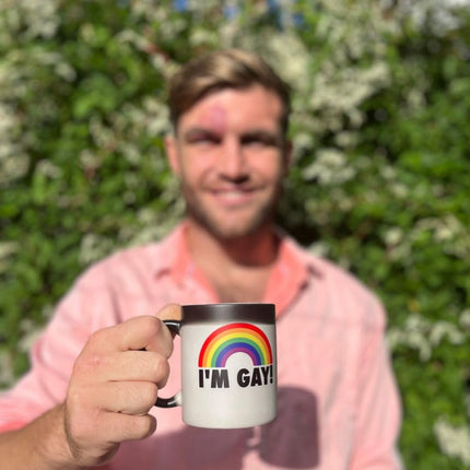 Color Changing Coffee Mug with Surprise Message Reveal | Heat Sensitive Ceramic Gag Gift for Fun Mornings