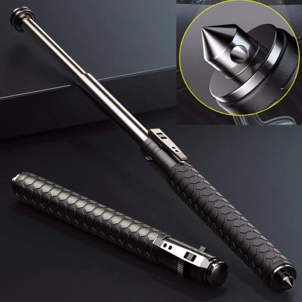 Telescopic Hiking Pole with Anti-Slip Grip | Durable Outdoor Safety Stick for Secure Trekking Support