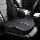 Memory Foam Car Seat Cushion, Office Chair Cushion with Non Slip Base and Washable Cover, Wheelchair Cushion 17 in