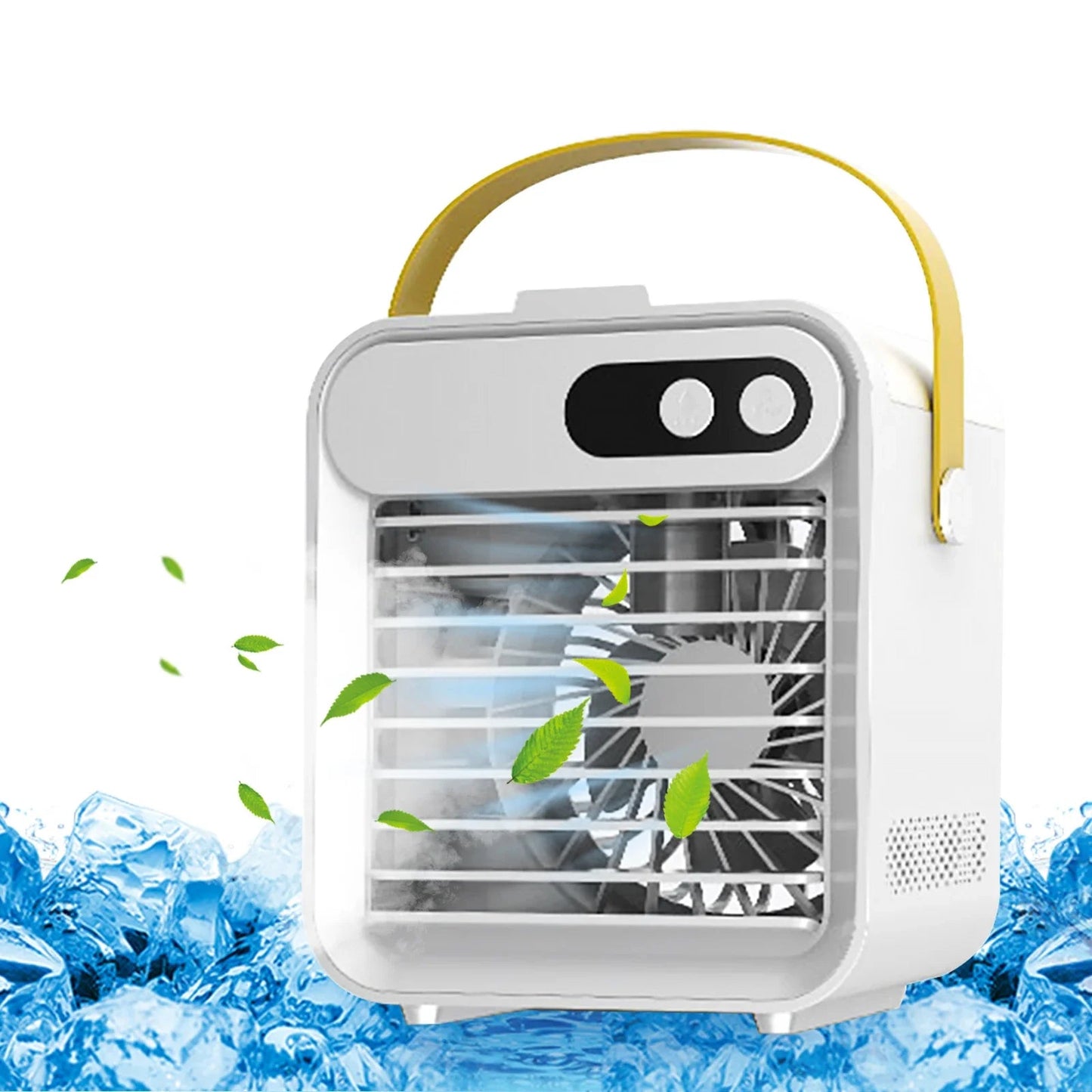 Compact Air Conditioner | Mini Mist Humidifier & Cooling Fan with Quiet Operation | Ideal for Personal Comfort 0