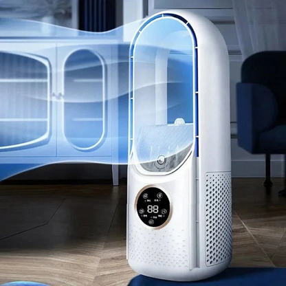 Compact Bladeless Air Conditioner | Quiet Operation with Sleep Mode | Ideal for Bedrooms and Offices 4