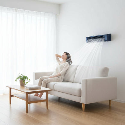 Compact Portable Air Conditioner Fan with Remote Control & Oscillation | Versatile Cooling for Any Space 3