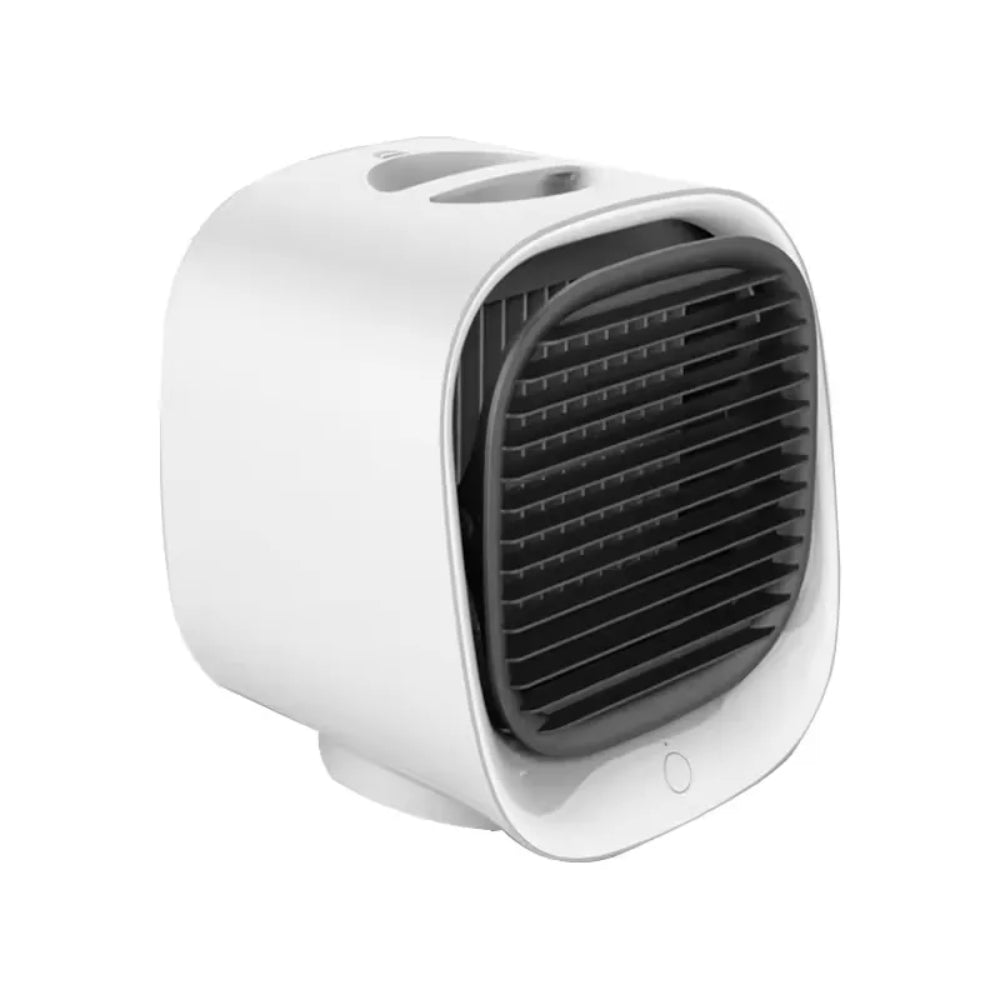 Compact USB Air Cooler & Humidifier with LED Light for Comfort 6