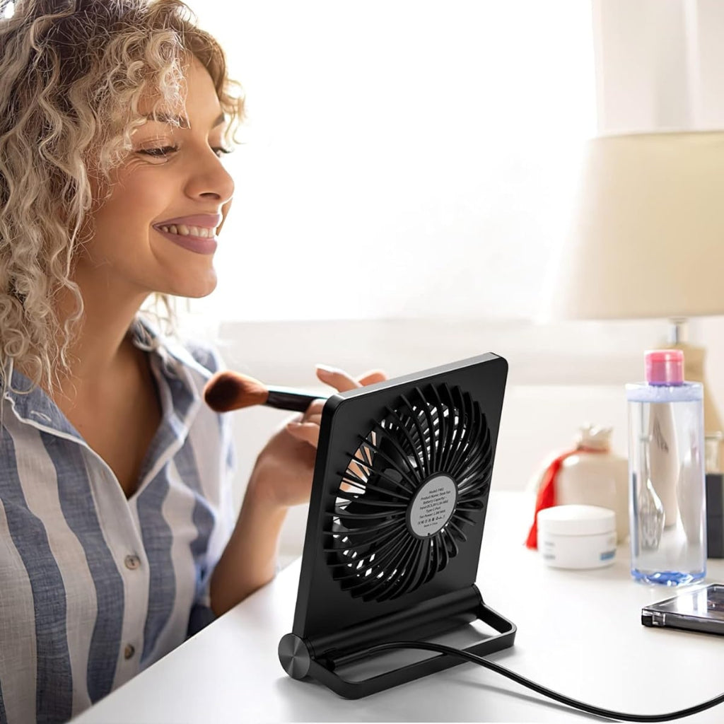 Compact USB Table Fan | Portable & Foldable Design for Personal Cooling 4